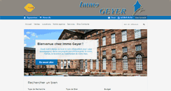 Desktop Screenshot of immo-geyer.com